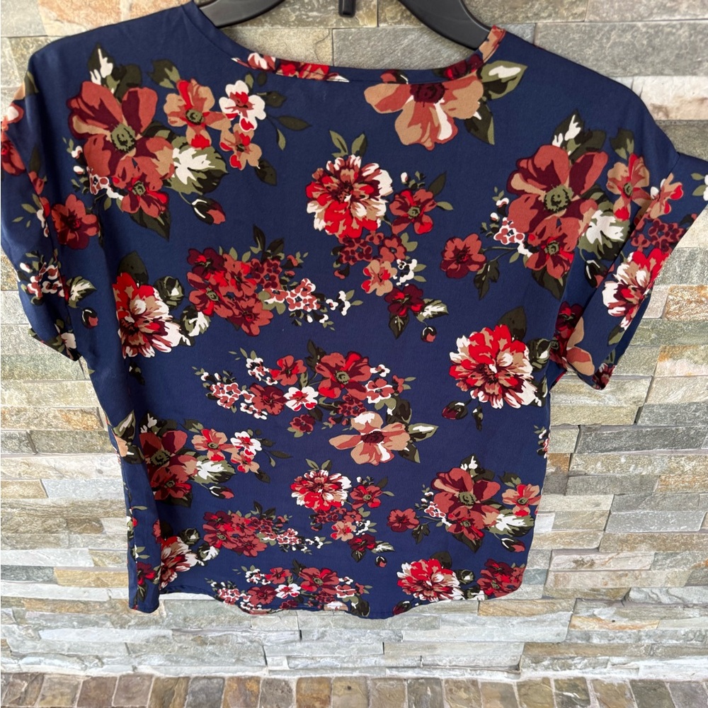 Speed limit Floral Navy Women's Top